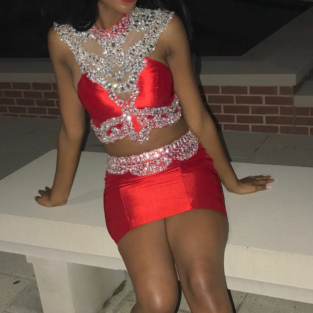 Two Piece Set Dress. Fits like a small.